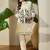 Women Ethnic Motifs Embroidered Straight Kurta Palazzos Set