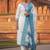 Women Embroidered Thread Work Pure Cotton Kurta with Trousers & With Dupatta