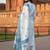 Women Embroidered Thread Work Pure Cotton Kurta with Trousers & With Dupatta