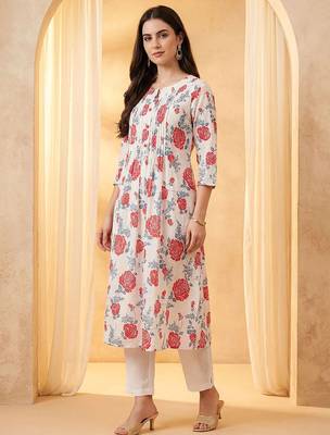Printed Top With Trousers Co-Ords 1