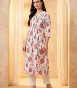 Printed Top With Trousers Co-Ords