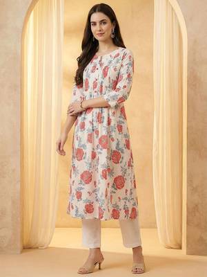Printed Top With Trousers Co-Ords 2