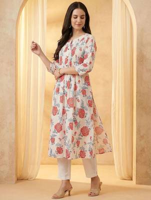 Printed Top With Trousers Co-Ords 6