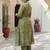 Women Printed Regular Thread Work Kurta with Trousers