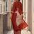 Printed A-Line Kurta With Palazzo & Dupatta Kurta Set