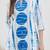 Tie And Dye Screen Technique Pure Cotton Kurta With Trousers & Dupatta