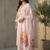 Women Floral Printed Regular Linen Kurta with Trousers & With Dupatta