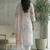 Women Floral Printed Regular Linen Kurta with Trousers & With Dupatta