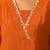 Ethnic Motifs Embroidered V-Neck Thread Work A-Line Kurta & Trousers