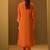 Ethnic Motifs Embroidered V-Neck Thread Work A-Line Kurta & Trousers