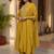 Women Ethnic Motifs Embroidered Panelled Thread Work Kurta with Trousers & With Dupatta
