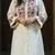 Women Floral Embroidered Regular Thread Work Kurta With Patiala