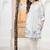 Floral Embroidered Thread Work Pure Cotton Kurta With Trousers