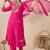 Women Floral Embroidered Regular Thread Work Kurta With Trousers & Dupatta