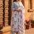 Women Floral Printed Empire Pure Cotton Kurta with Trousers & Dupatta