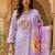 Women Floral Embroidered Regular Thread Work Kurta with Trousers & Dupatta