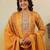 Floral Embroidered Regular Kurta With Trousers & Dupatta