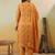 Floral Embroidered Regular Kurta With Trousers & Dupatta