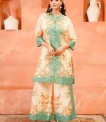 Women Floral Printed Kurta with Palazzos