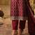 Floral Embroidered Round Neck Zari Straight Kurta & Trousers With Dupatta