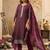 Women Ethnic Motifs Embroidered Regular Sequinned Kurta with Trousers & Dupatta