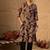 Women Floral Embroidered Pure Cotton Kurta with Trouser & Dupatta