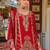 Adults-Women Woven Design Embroidered Kurta with Palazzos & Dupatta