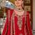 Adults-Women Woven Design Embroidered Kurta with Palazzos & Dupatta