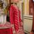 Adults-Women Woven Design Embroidered Kurta with Palazzos & Dupatta