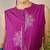 Adults-Women Woven Design Embroidered Cotton A-Line Kurta with Palazzos