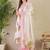 Floral Printed Pure Cotton Kurta with Trousers & Dupatta