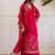 Women Floral Embroidered Kurta with Sharara & Dupatta