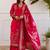 Women Floral Embroidered Kurta with Sharara & Dupatta