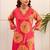 Women Floral Printed A-Line Kurta with Palazzos