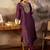 Women Floral Embroidered Kurta with Trousers