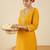 Ethnic Motifs Embroidered Sequinned Kurta With Trousers