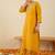 Ethnic Motifs Embroidered Sequinned Kurta With Trousers
