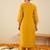 Ethnic Motifs Embroidered Sequinned Kurta With Trousers