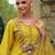 Women Floral Embroidered Beads and Stones Liva Kurta with Trousers & With Dupatta