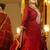 Women Floral Embroidered Sequinned Straight Kurta With Trousers & Dupatta