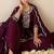 Women Ethnic Motifs Embroidered Regular Sequinned Kurta with Sharara & With Dupatta