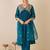 Women Ethnic Motifs Embroidered Empire Gotta Patti Kurta with Trousers & With Dupatta