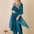 Women Ethnic Motifs Embroidered Empire Gotta Patti Kurta with Trousers & With Dupatta