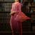 Floral Embroidered Thread Work Kurta With Trousers & Dupatta