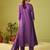 Women Floral Embroidered Cotton Kurta with Trousers & Dupatta