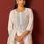 Women Floral Yoke Design Kurta with Trousers & Dupatta