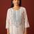 Women Floral Yoke Design Kurta with Trousers & Dupatta
