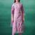 Women Floral Embroidered Regular Thread Work Kurta with Trousers & Dupatta