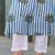 Floral Printed Round Neck Pure Cotton A-Line Kurta With Trousers