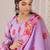 Women Floral Printed Cotton Kurta with Trousers & Dupatta